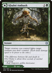 Khalni Ambush // Khalni Territory [Zendikar Rising] - MTG Single