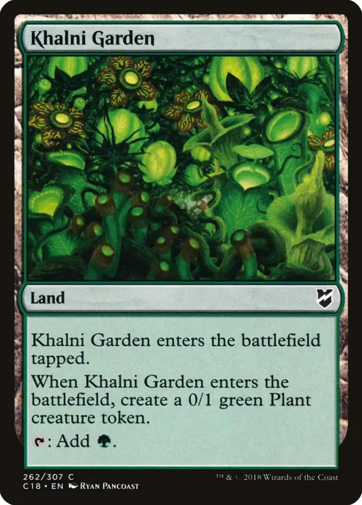 Khalni Garden [Commander 2018] - MTG Single