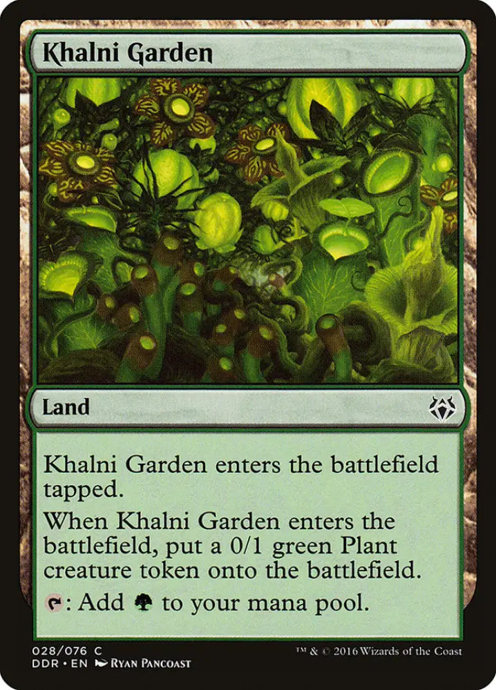 Khalni Garden [Duel Decks: Nissa vs. Ob Nixilis] - MTG Single