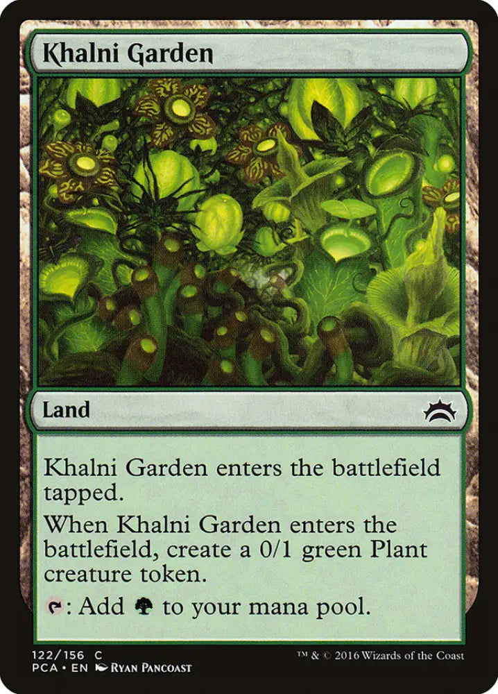 Khalni Garden [Planechase Anthology] - MTG Single