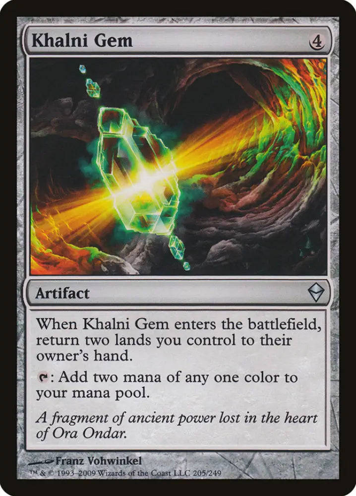Khalni Gem [Zendikar] - MTG Single