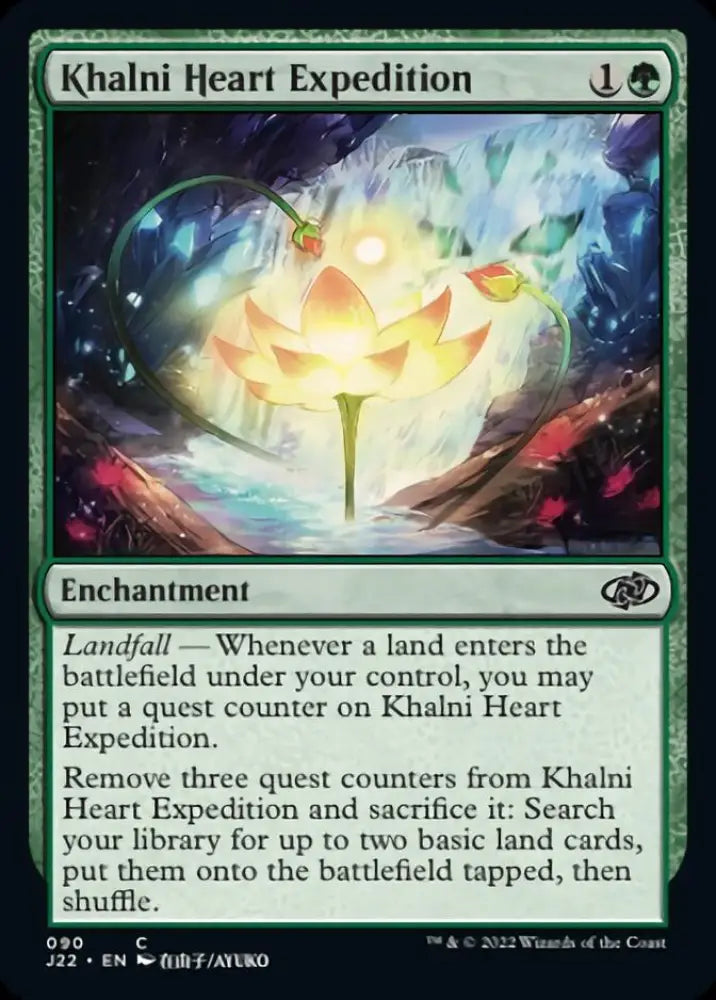 Khalni Heart Expedition [Jumpstart 2022] - MTG Single