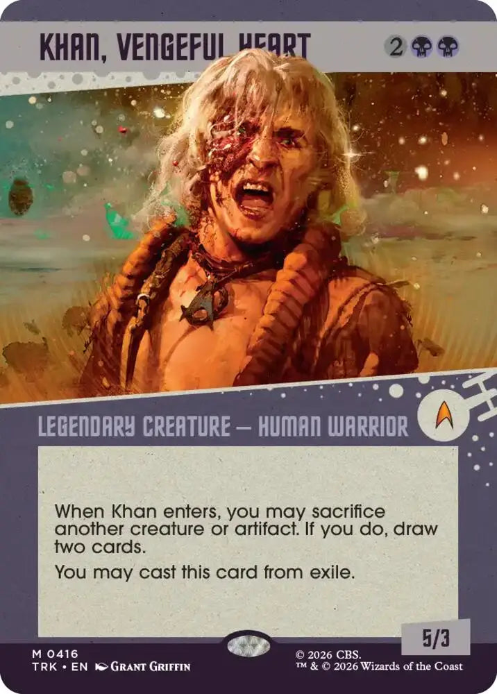 Khan, Vengeful Heart (Showcase) (416) [Star Trek]