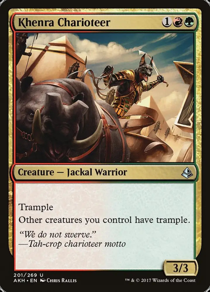 Khenra Charioteer [Amonkhet] - MTG Single