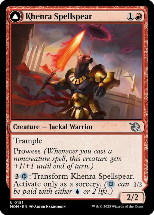 Khenra Spellspear // Gitaxian Spellstalker [March of the Machine] - MTG Single