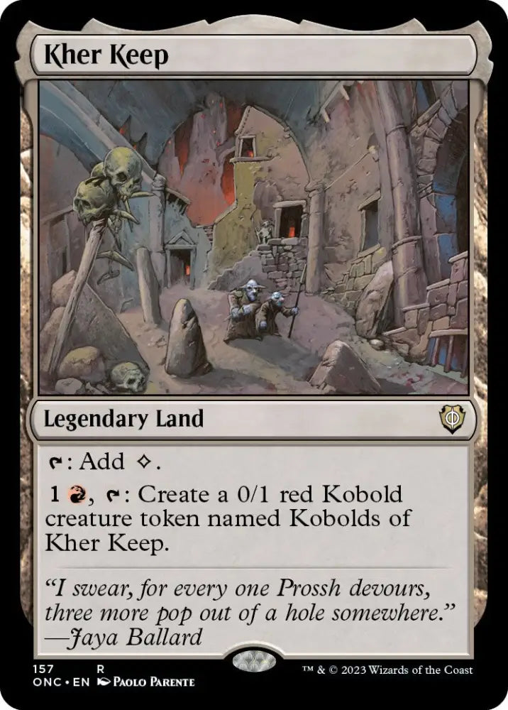 Kher Keep [Phyrexia: All Will Be One Commander] - MTG Single