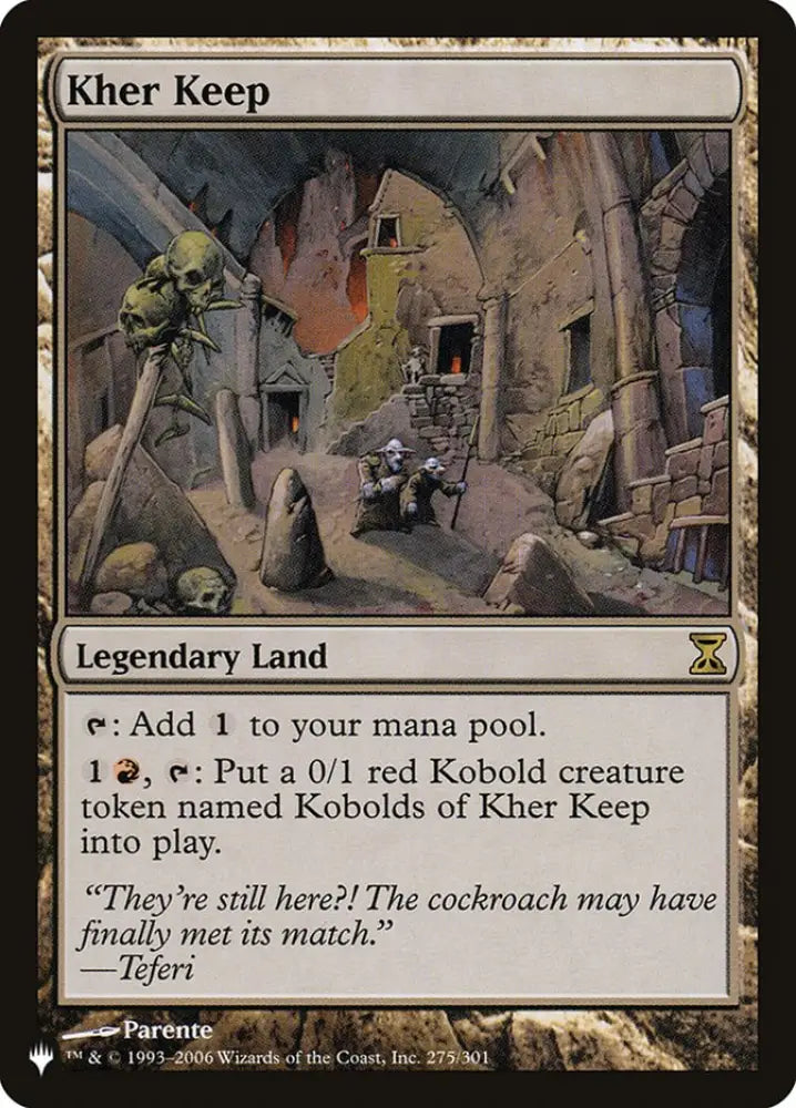 Kher Keep [The List] - MTG Single