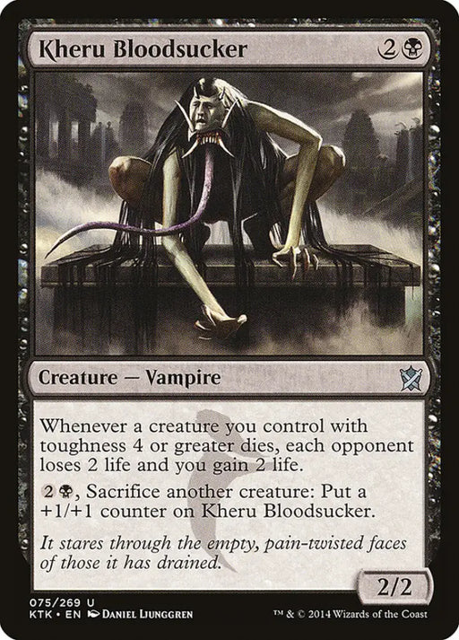 Kheru Bloodsucker [Khans of Tarkir] - MTG Single