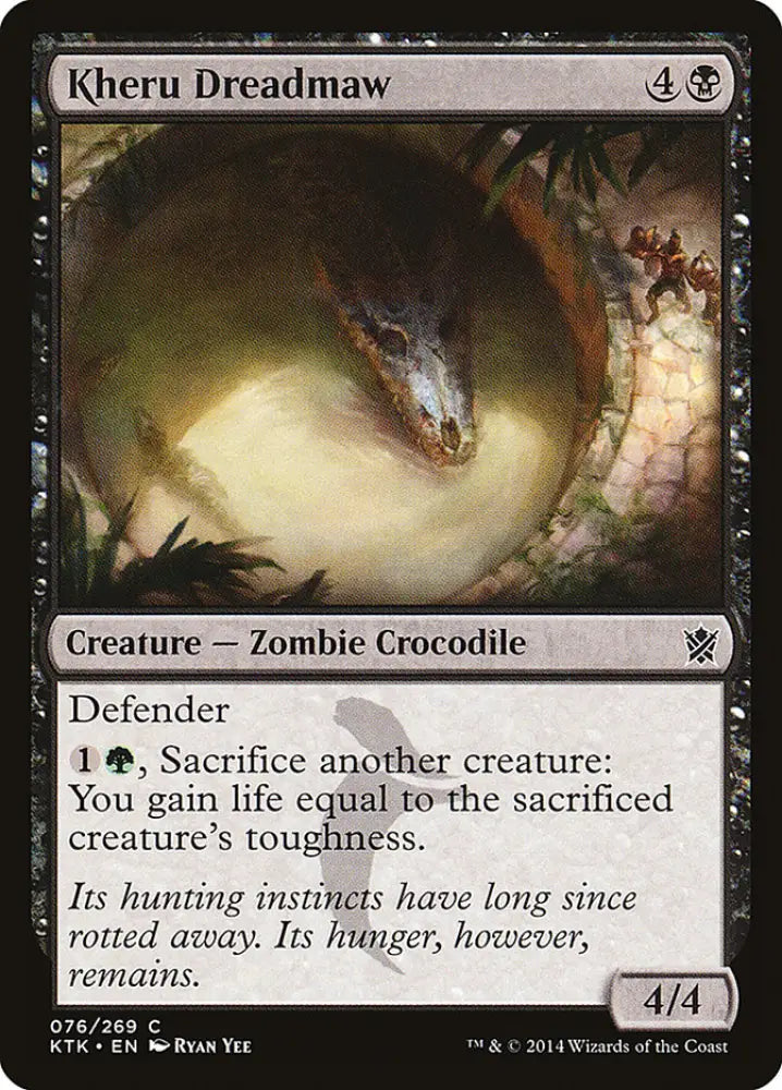 Kheru Dreadmaw [Khans of Tarkir] - MTG Single