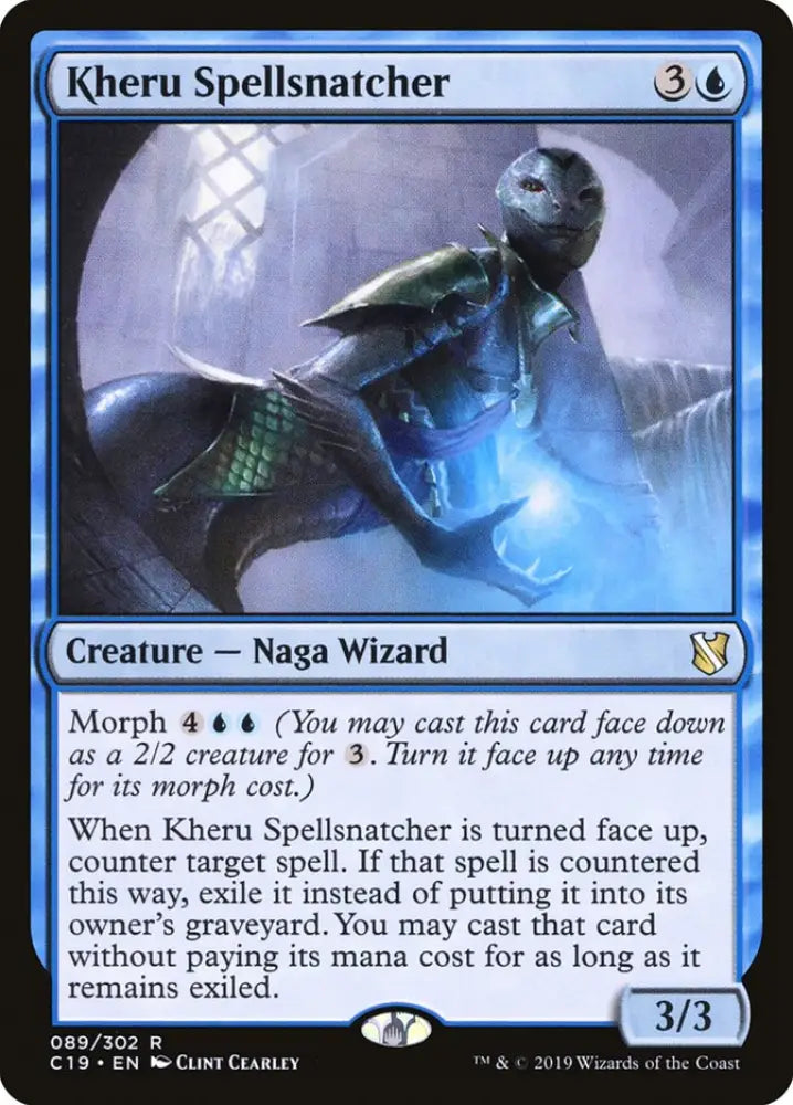 Kheru Spellsnatcher [Commander 2019] - MTG Single