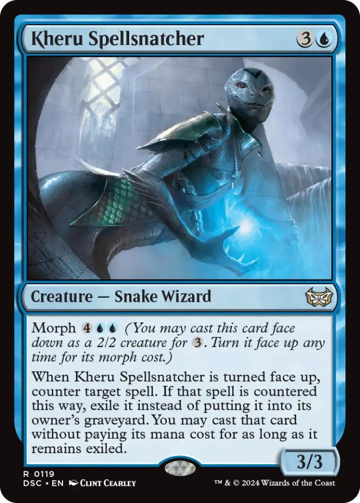 Kheru Spellsnatcher [Duskmourn: House of Horror Commander] - MTG Single