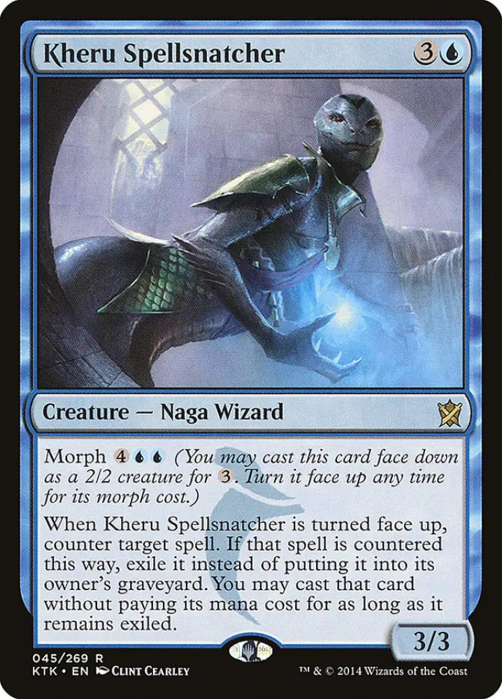 Kheru Spellsnatcher [Khans of Tarkir] - MTG Single