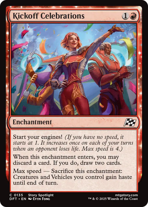 Kickoff Celebrations [Aetherdrift] - MTG Single