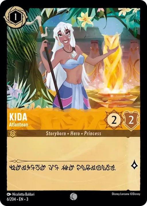 Kida - Atlantean (6/204) [Into the Inklands] - Lorcana Single