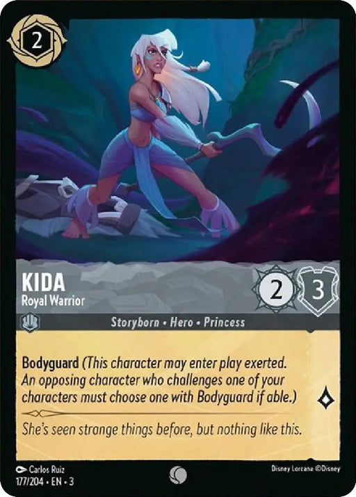 Kida - Royal Warrior (177/204) [Into the Inklands] - Lorcana Single