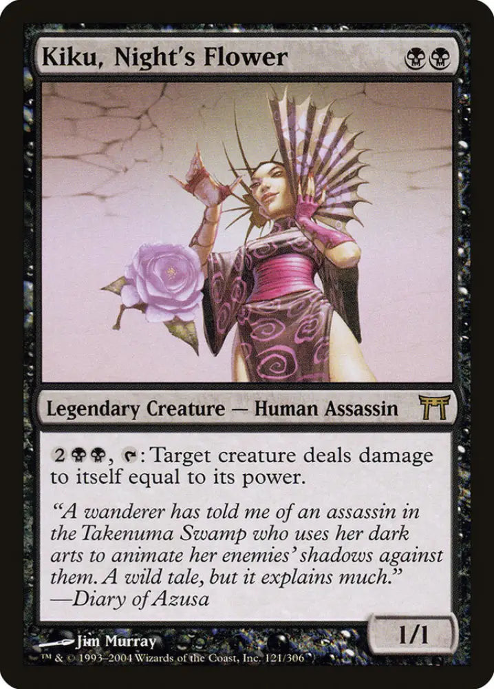 Kiku Night’s Flower [Champions of Kamigawa] - MTG Single