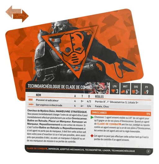 Kill Team: Battleclade – Datacards (FR) - Games Workshop