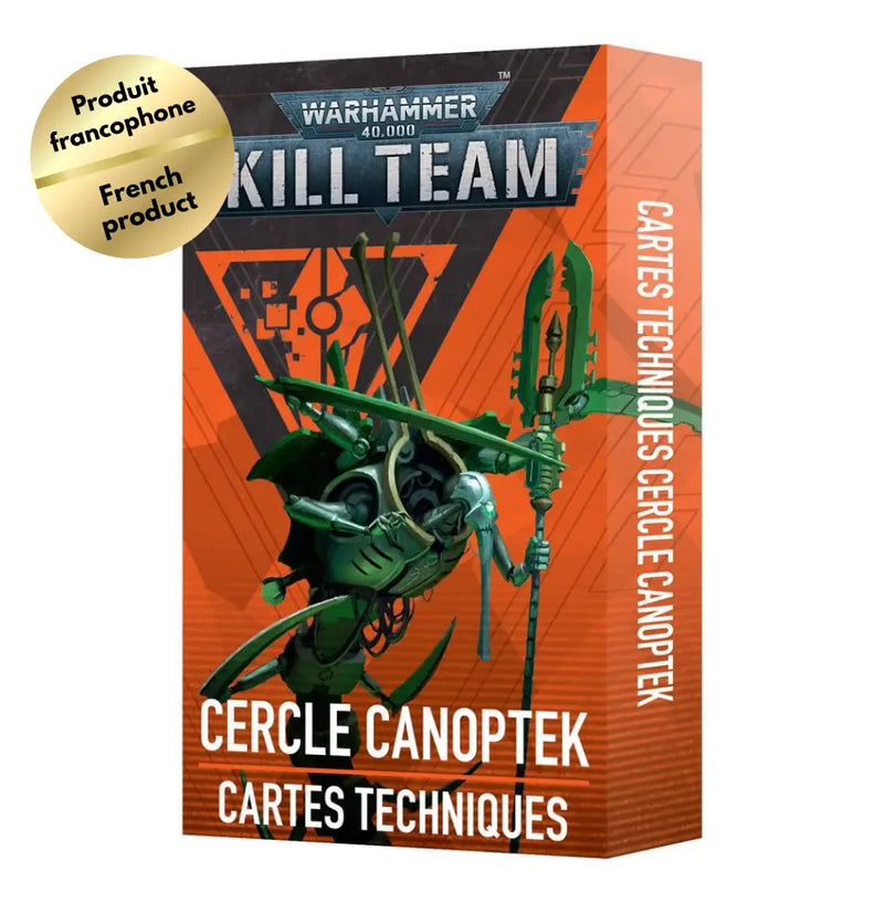 Kill Team: Canoptek Circle – Datacards (FR) - Games Workshop
