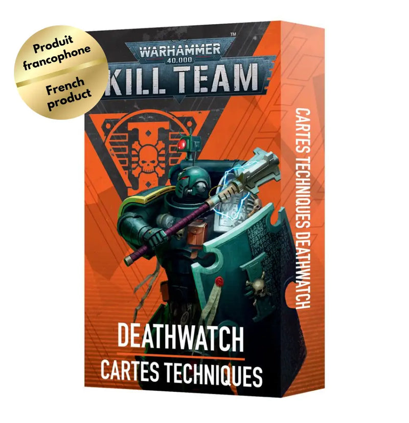Kill Team: Deathwatch – Datacards (FR) - Games Workshop