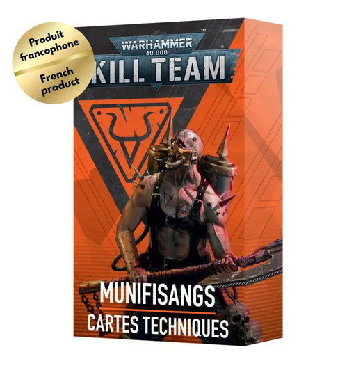 Kill Team: Munifisangs – Cartes Techniques (French) - Games Workshop