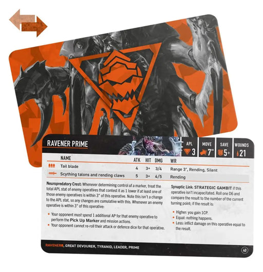 Kill Team: Raveners - Datacards (EN) - Games Workshop
