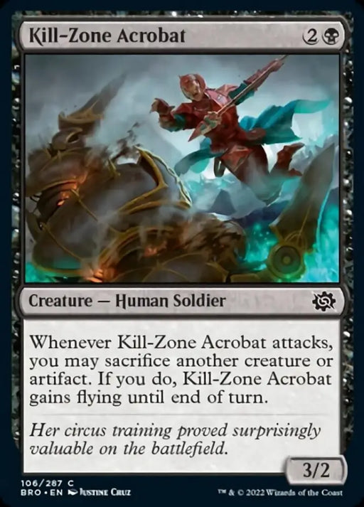 Kill-Zone Acrobat [The Brothers’ War] - MTG Single