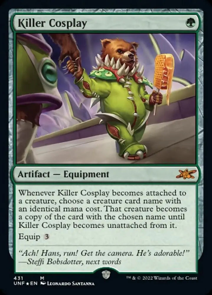 Killer Cosplay (Galaxy Foil) [Unfinity] - MTG Single