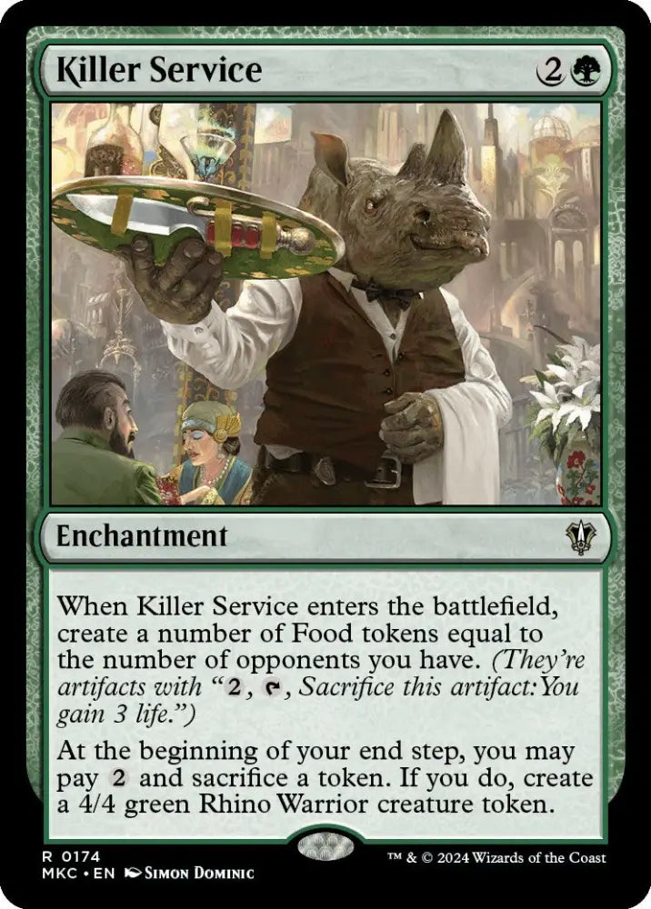 Killer Service [Murders at Karlov Manor Commander] - MTG Single