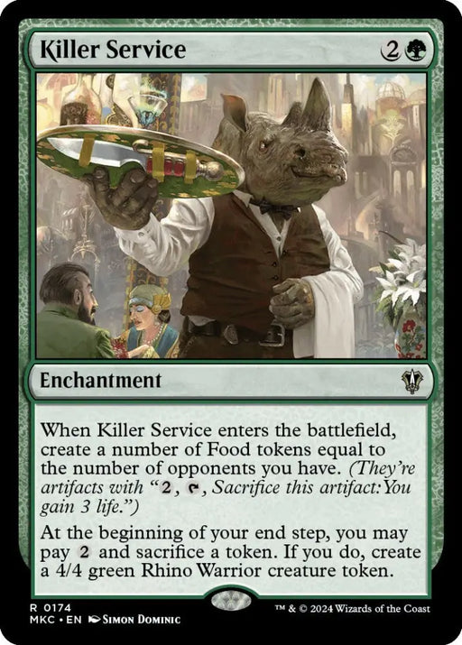Killer Service [Murders at Karlov Manor Commander] - MTG Single