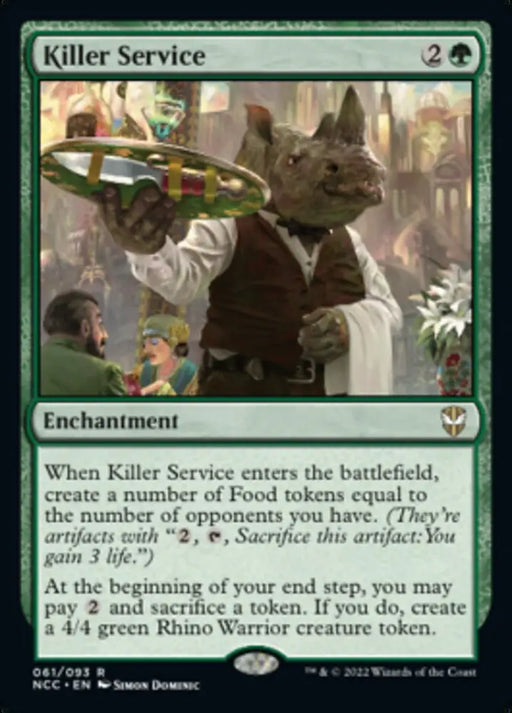 Killer Service [Streets of New Capenna Commander] - MTG Single