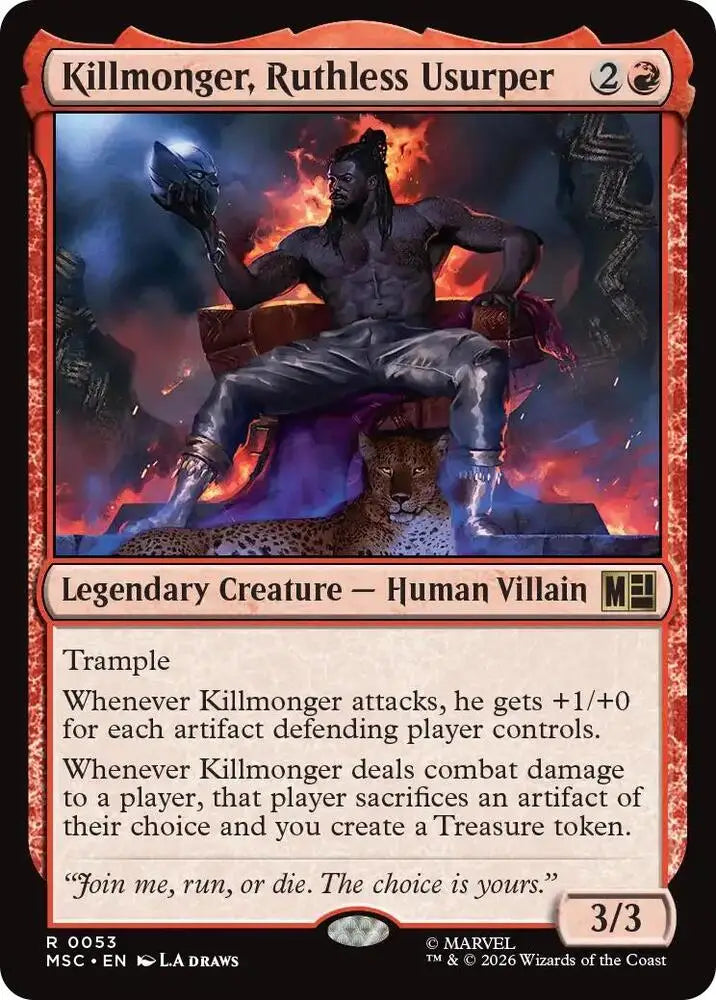 Killmonger, Ruthless Usurper (53) [Marvel Super Heroes Commander]