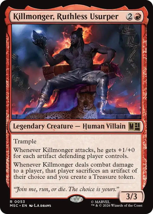 Killmonger, Ruthless Usurper (53) [Marvel Super Heroes Commander]