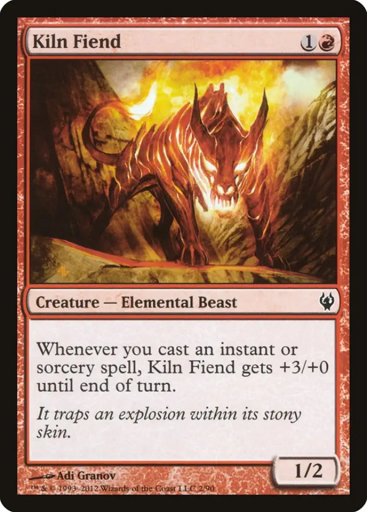 Kiln Fiend [Duel Decks: Izzet vs. Golgari] - MTG Single