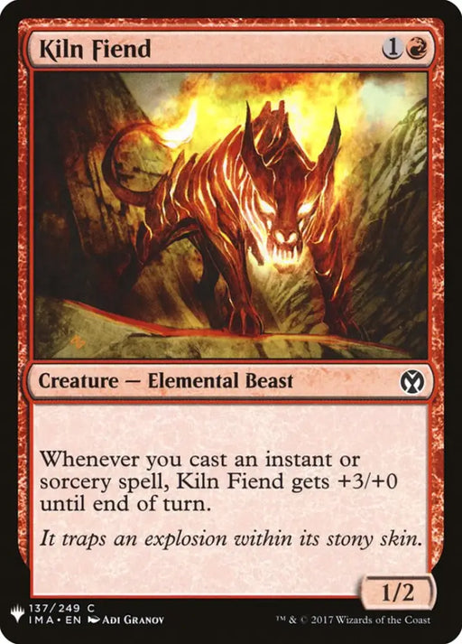 Kiln Fiend [Mystery Booster] - MTG Single