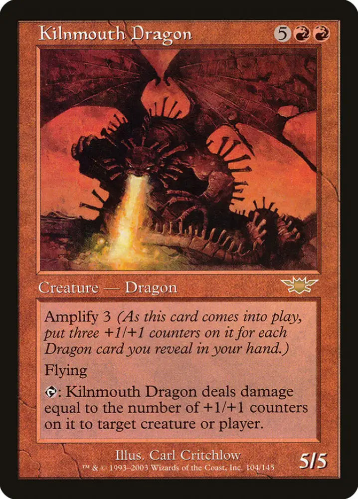Kilnmouth Dragon [Legions] - MTG Single