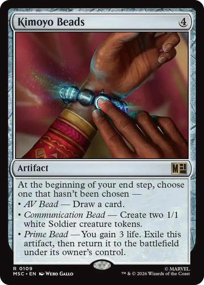 Kimoyo Beads (109) [Marvel Super Heroes Commander]