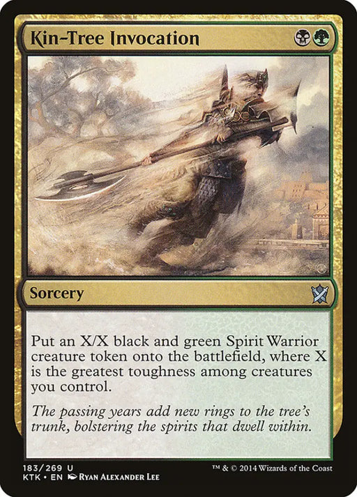 Kin-Tree Invocation [Khans of Tarkir] - MTG Single