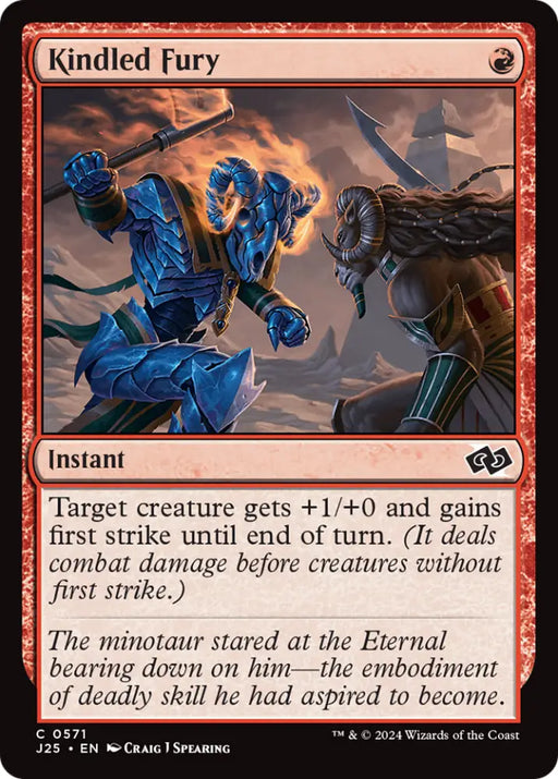 Kindled Fury [Foundations Jumpstart] - MTG Single