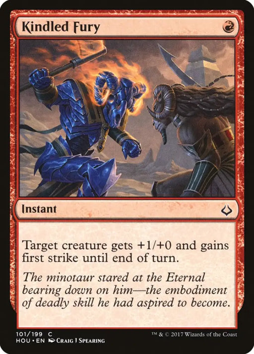 Kindled Fury [Hour of Devastation] - MTG Single