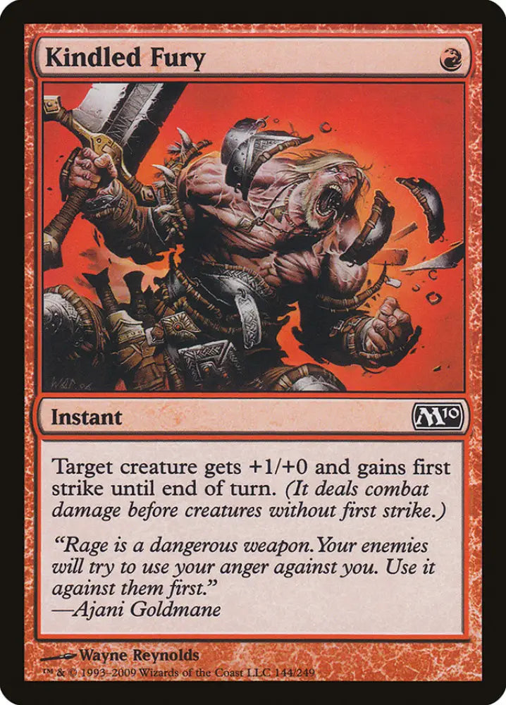 Kindled Fury [Magic 2010] - MTG Single