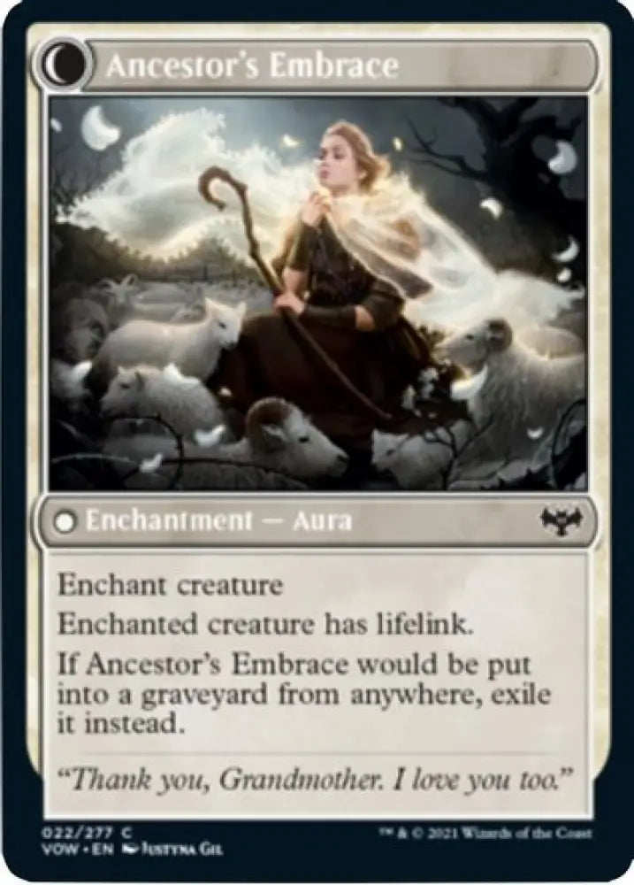 Kindly Ancestor // Ancestor’s Embrace [Innistrad: Crimson Vow] - MTG Single