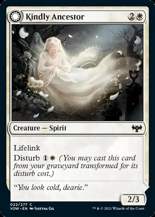 Kindly Ancestor // Ancestor’s Embrace [Innistrad: Crimson Vow] - MTG Single