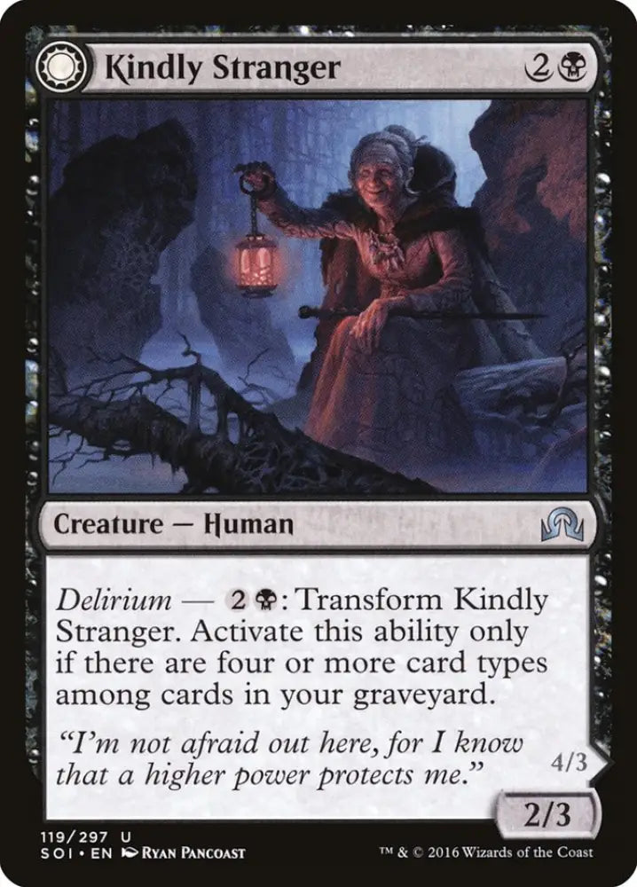Kindly Stranger // Demon-Possessed Witch [Shadows over Innistrad] - MTG Single
