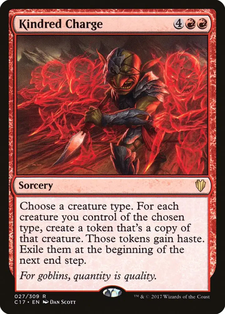 Kindred Charge [Commander 2017] - MTG Single