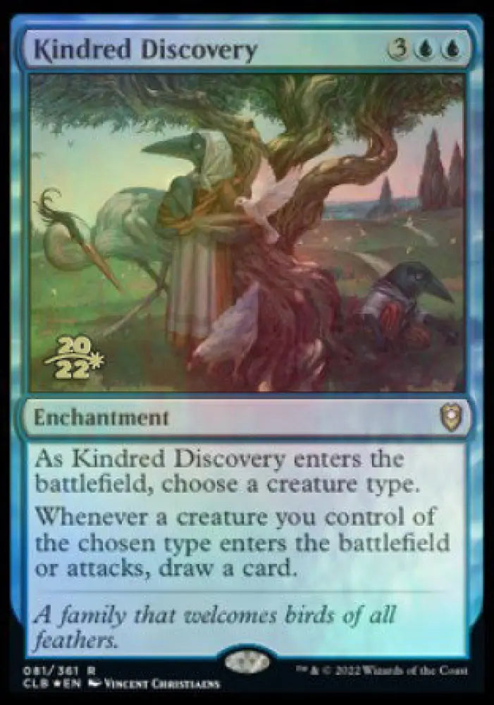 Kindred Discovery [Commander Legends: Battle for Baldur’s Gate Prerelease Promos] - MTG Single