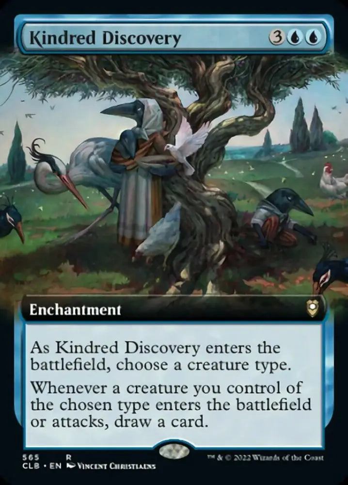 Kindred Discovery (Extended Art) [Commander Legends: Battle for Baldur’s Gate] - MTG Single