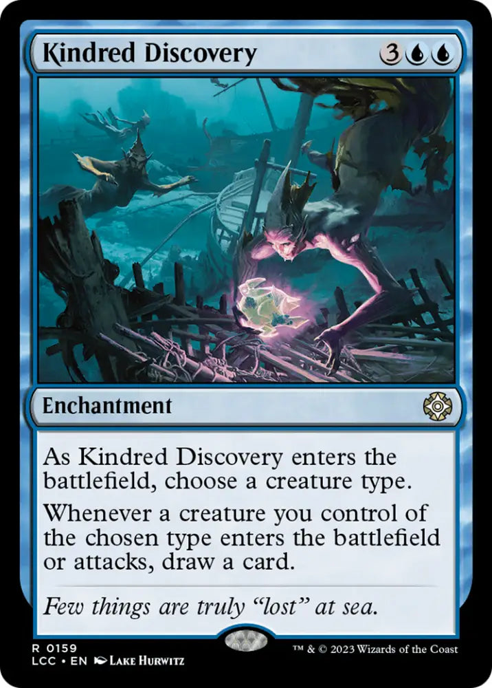 Kindred Discovery [The Lost Caverns of Ixalan Commander] - MTG Single