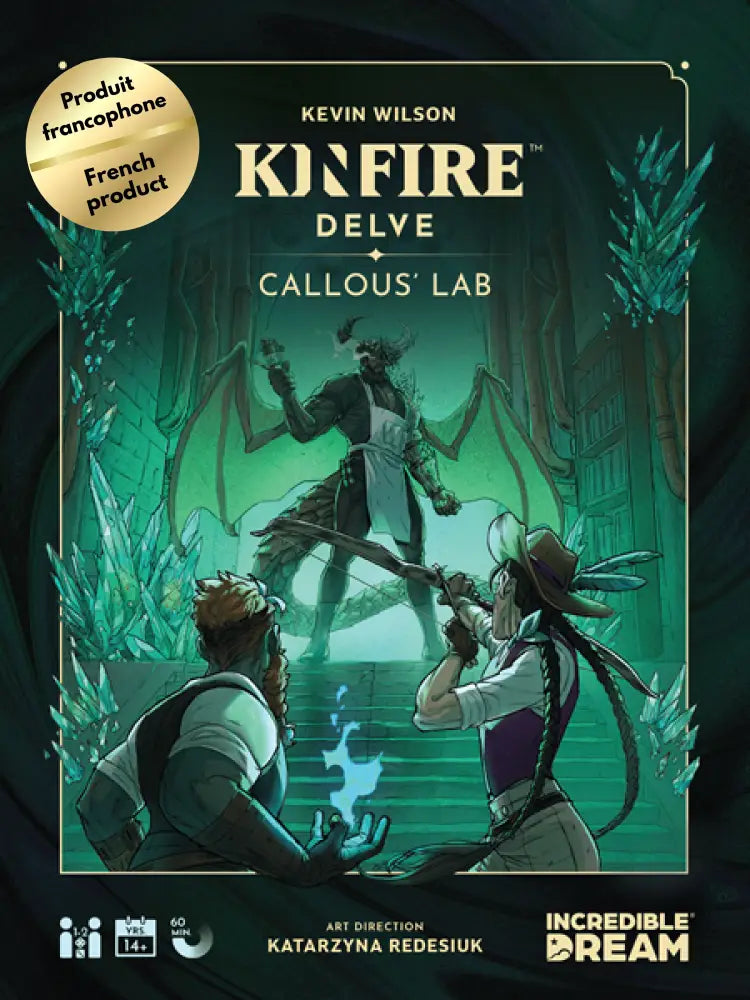 Kinfire Delve: Callous’ Lab (FR) - Board Games