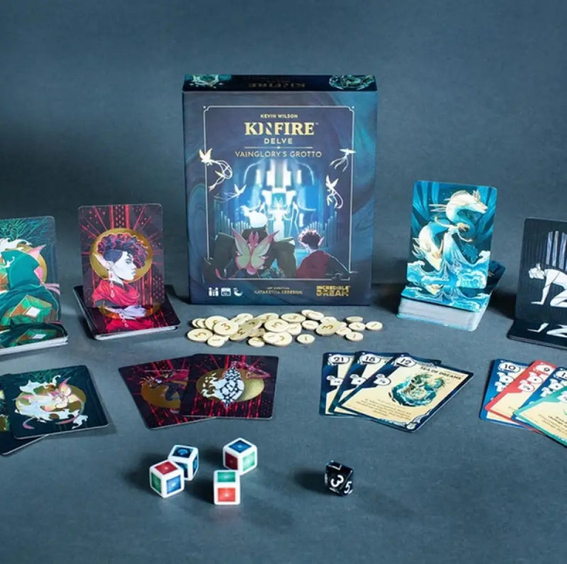 Kinfire Delve: Vainglory’s Grotto (FR) - Board Games