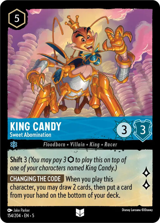 King Candy - Sweet Abomination (154/204) [Shimmering Skies] - Lorcana Single